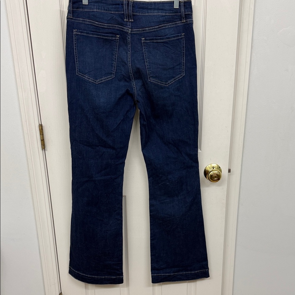 Studio Blue Distressed Flare Jeans: 30 - Picture 7 of 8